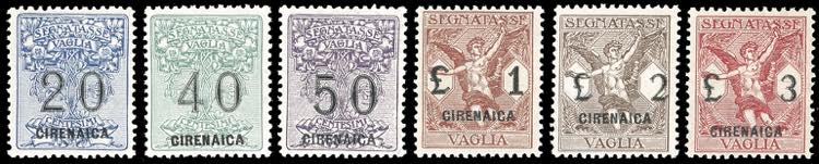 SEGNATASSE VAGLIA 1924 - Serie ... 