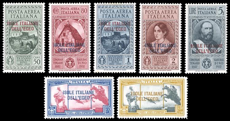 POSTA AEREA 1932 - Garibaldi, ... 