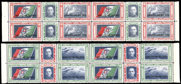 POSTA AEREA 1933 - Trittici ... 