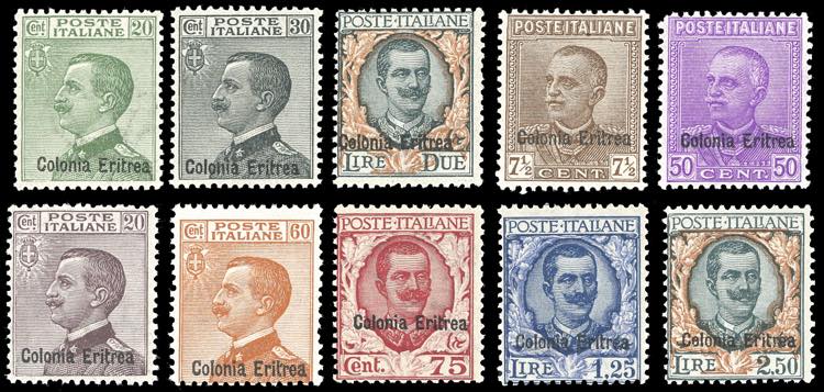 1925/29 - Soprastampati Colonia ... 