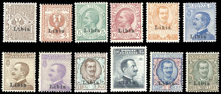 1912/15 - Soprastampati Libia, ... 