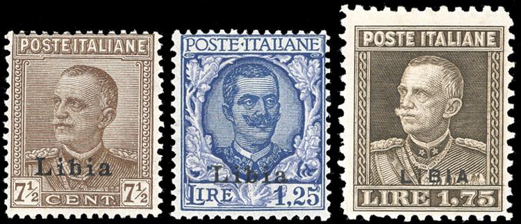 1928/29 - Soprastampati, serie ... 