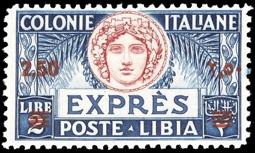 ESPRESSI 1933 - 2,50 su 2 lire ... 