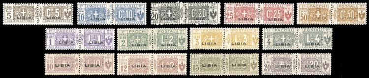 PACCHI POSTALI 1915/24 - Nodo di ... 