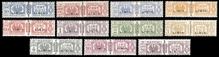 PACCHI POSTALI 1927/37 - Fascio al ... 