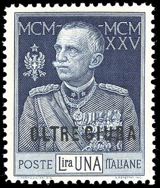 1925 - 1 lira Giubileo, dent. 13 ... 