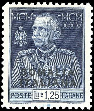 1926 - 1,25 lire azzurro, ... 