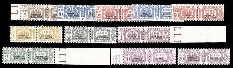 PACCHI POSTALI 1928/41 - Fasci al ... 