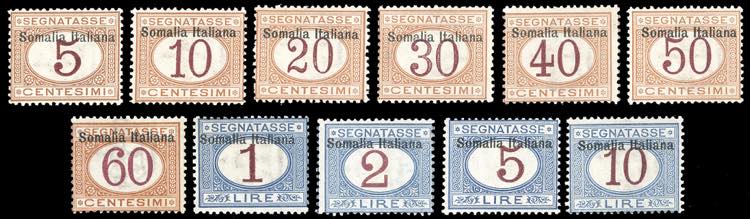SEGNATASSE 1909 - Soprastampati ... 