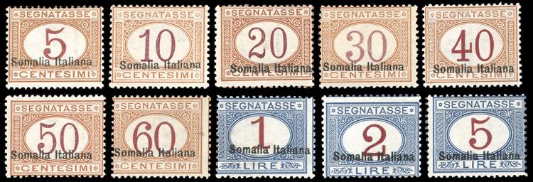 SEGNATASSE 1920 - Soprastampati ... 
