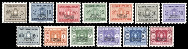 SEGNATASSE 1934 - Soprastampati, ... 