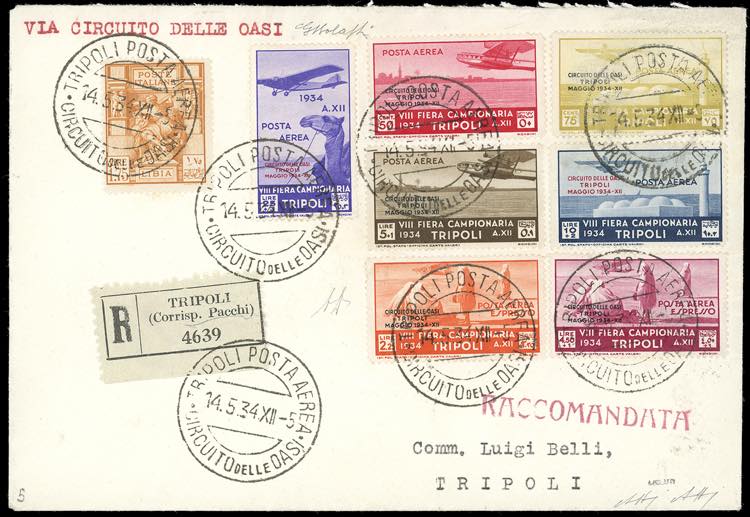 POSTA AEREA 1934 - Circuito delle ... 
