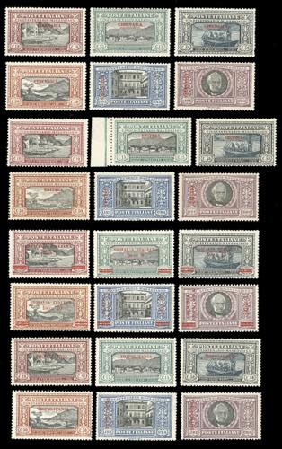 1924 - Manzoni, giro completo ... 