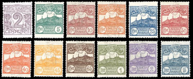 1903 - Cifra o veduta, serie ... 