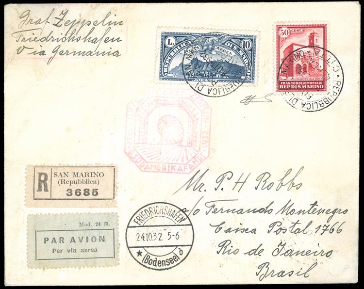 1932 - 10 lire Veduta, 50 cent. ... 