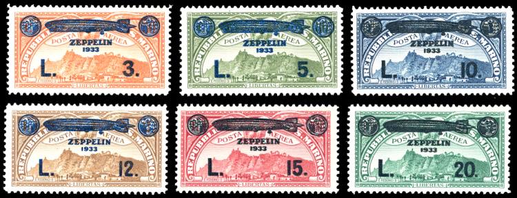 1933 - Zeppelin, serie completa ... 