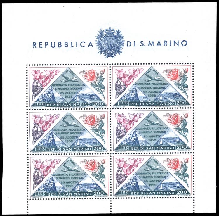 1952 - 200 lire Fiori-Giornata ... 