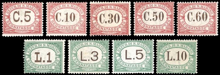 1924 - Colori cambiati, serie ... 