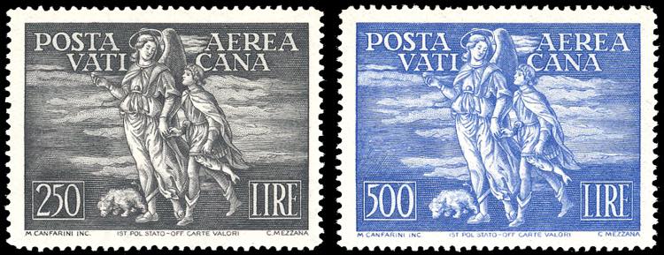 POSTA AEREA 1948 - Tobia, serie ... 