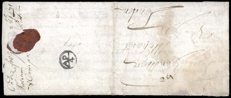 1671 - Lettera prefilatelica da ... 