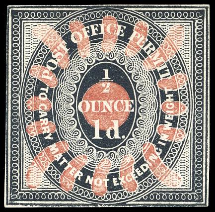 PROVE 1839 - 1 1/2 penny nero e ... 