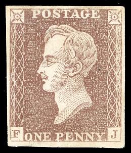 PROVE 1850 - 1 penny marrone ... 