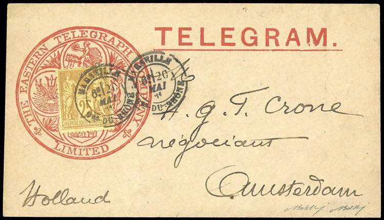 FRANCIA 1881 - 25 cent. bistro su ... 