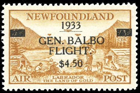 TERRANOVA-NEWFOUNDLAND-POSTA AEREA ... 