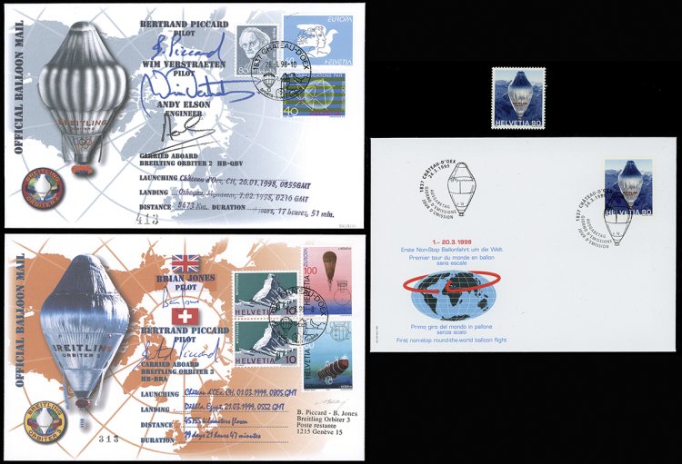 SVIZZERA POSTA AEREA 1998/1999 - I ... 