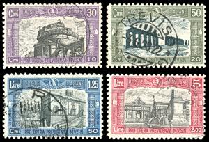 1928 - Milizia, II emissione, serie completa ... 