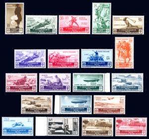 1934 - Medaglie al valore, serie completa ... 