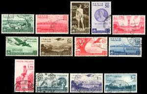 1936 - Orazio, serie completa (398/405+A), ... 