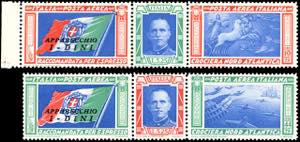 1933 - Trittici I-DINI (51F/52F), nuovi, ... 