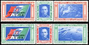 1933 - Trittici I-GIOR (51G/52G), nuovi, ... 