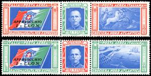 1933 - Trittici I-LEON (51H/52H), nuovi, ... 