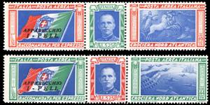 1933 - Trittici I-PELL (51N/52N), nuovi, ... 
