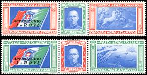 1933 - Trittici I-ROVI (51R/52R), nuovi, ... 