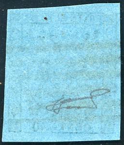 1852 - 40 cent. celeste (5), ... 