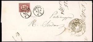 1875 - 0,20 cent. lacca (3), perfetto, su ... 
