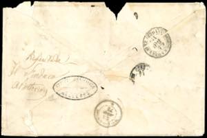 1873 - 10 cent. Belgrano ... 