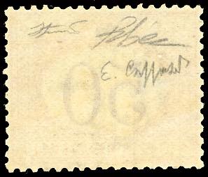 1870 - 50 cent. ocra e carminio ... 