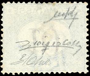 1874 - 10 lire azzurro e bruno, ... 