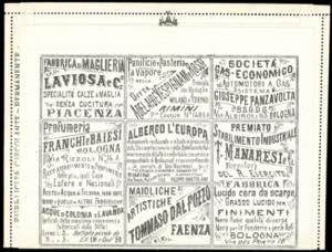 1887 - 4 cent. su 5 cent. Umberto ... 