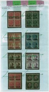 1922/23 - 10 cent., 15 cent., 20 ... 