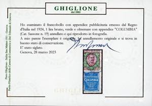 1924 - Pubblicitari, serie ... 