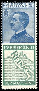 1924 - 25 cent. Reinach (7), nuovo, gomma ... 