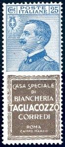 1924 - 25 cent. Tagliacozzo (8), ben ... 