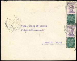 1924 - 50 cent. Piperno (13), coppia ... 