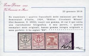 BIBLIOT.CIRCOLANTI MILANO 1924 - ... 
