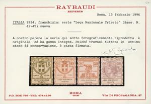 LEGA NAZIONALE TRIESTE 1924 - ... 